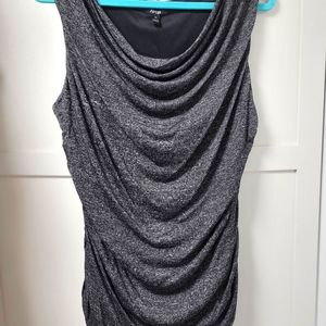 Apt. 9 Draped Neck Ruched Tank
